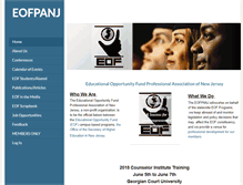 Tablet Screenshot of eofpanj.org